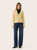 Sophie | Ribbed V-Neck Button Cardigan
