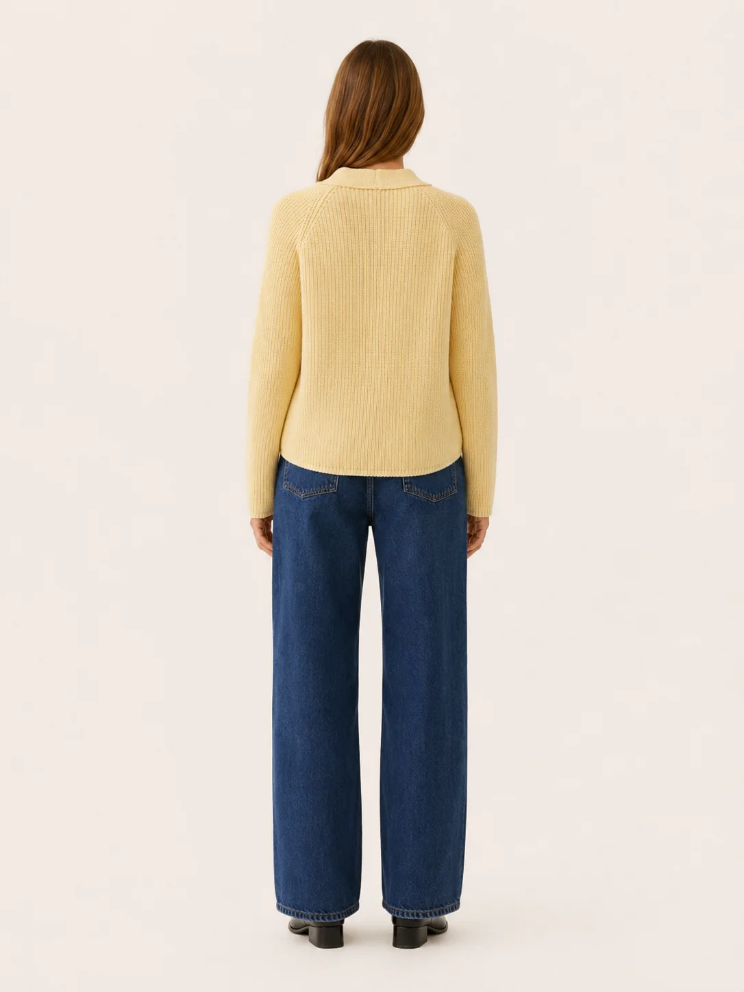 Sophie | Ribbed V-Neck Button Cardigan